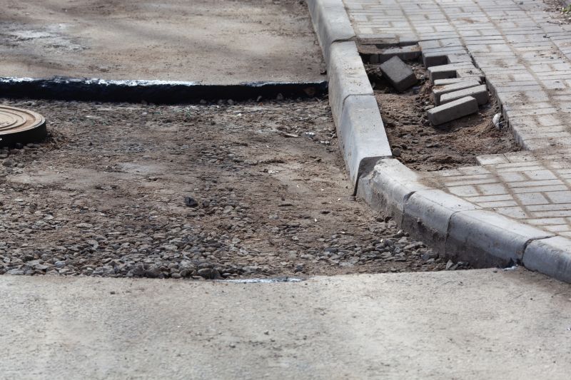 Sunken Brick Pavers Repair