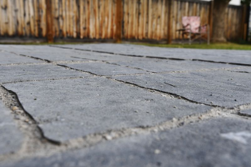 Sunken Brick Pavers Repair