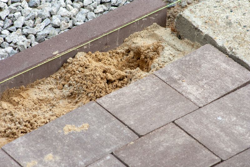 Sunken Brick Pavers Repair